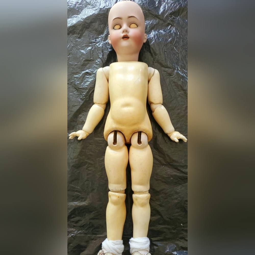 Vintage RARE 26" Simon & Halbig K*R Big Eye #65 German Character Child Doll - Picture 15 of 16